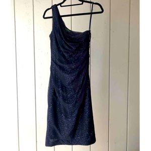 Lauren Ralph Lauren Navy Sequin Cocktail Dress